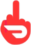 fuck_doordash_middle_finger emote