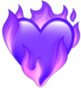 fire_heartviolet emote