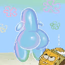 Bubblebutt emote