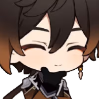 Chibi_Zhongli_Think emote