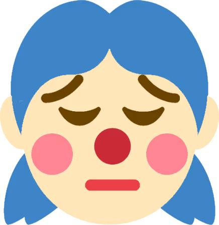clown_girl_pensive emote