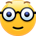 nerdy emote