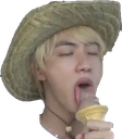 jinlickingicecream emoji