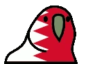 bahrainParrot emote