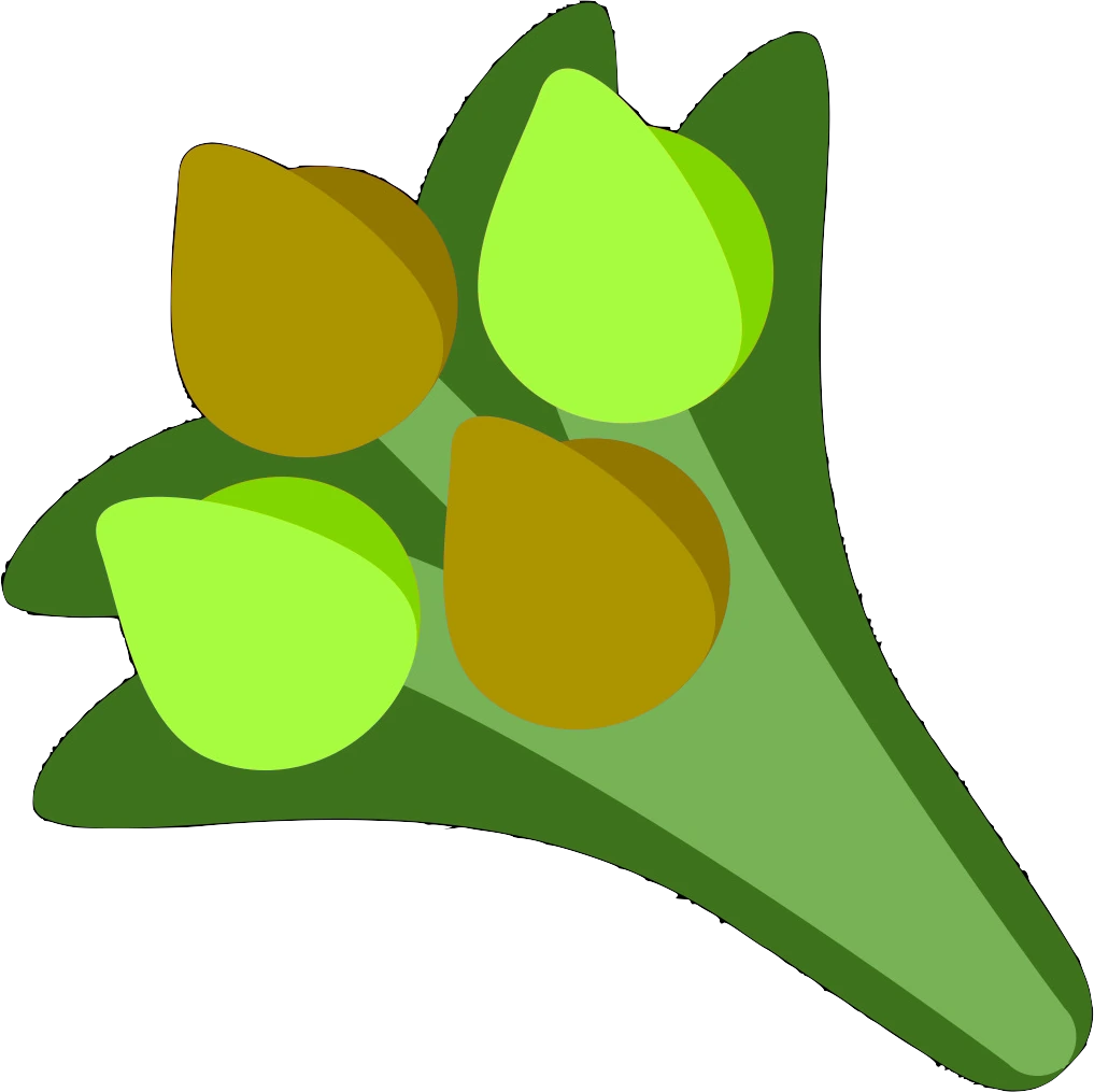 green_brown_bouquet emote