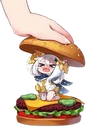 PaimonBorgerStop emote