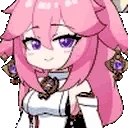 yaeHorny emote