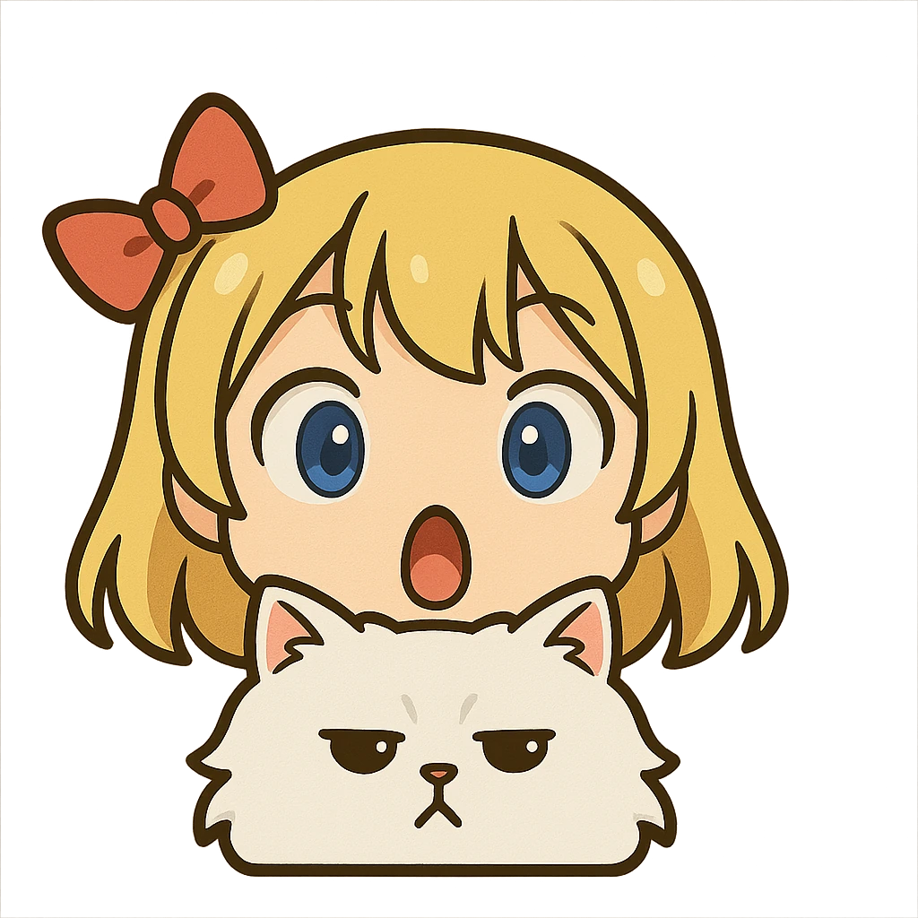 NyuSurprised emote