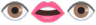 eye_lips_eye emote