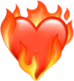 heartonfire emote
