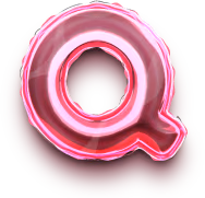 Letter_Q_foil_balloon emote