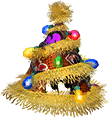 FestivePartyCone emote