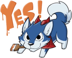 huskyyes emote