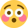 BlushSurprisedEmoji emote