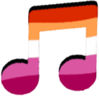 lesbiannote static emote