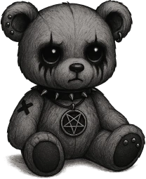 Gothic_teddybear emoji