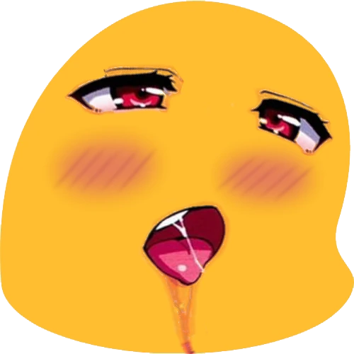 blobAhegao emote
