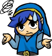LinkShrugBlue emote
