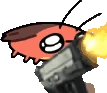 gun_kawaii_roach emote