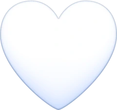 whiteheart emoji