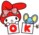 MyMelodyOK emote