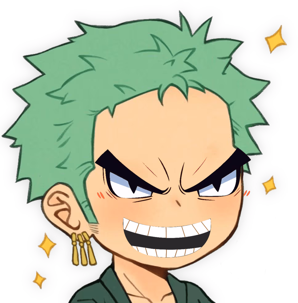 Zoro_SmileEvil emote