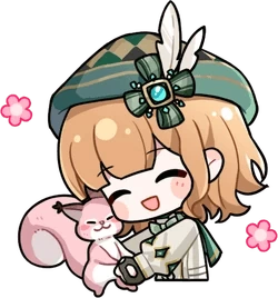 NikkiCushionSquirrel emote