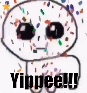Yippee emote
