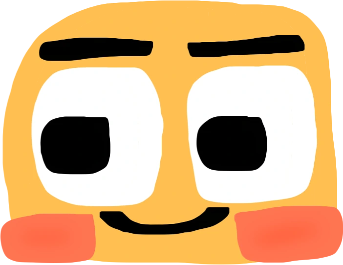 blockystaring emote