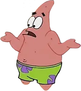 PatrickShrug emote