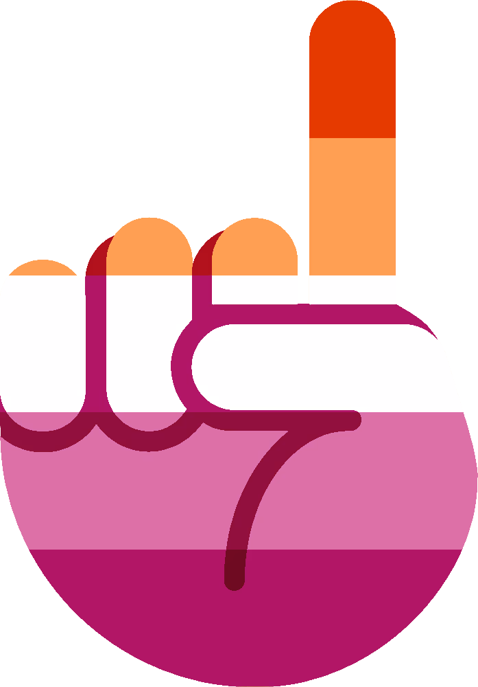 lesbian_finger_up emote