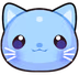 Cutebluecat emote