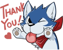 huskythankyou emoji