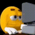 ShockedComputer emote