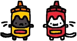 MustardKetchupCat emote