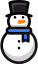 snowman emote