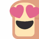 HeartEyeBread emote
