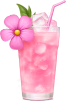 Sakurapinkdrink emote