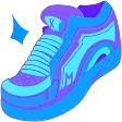 BlueSneaker emote