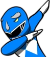 BlueDab emote