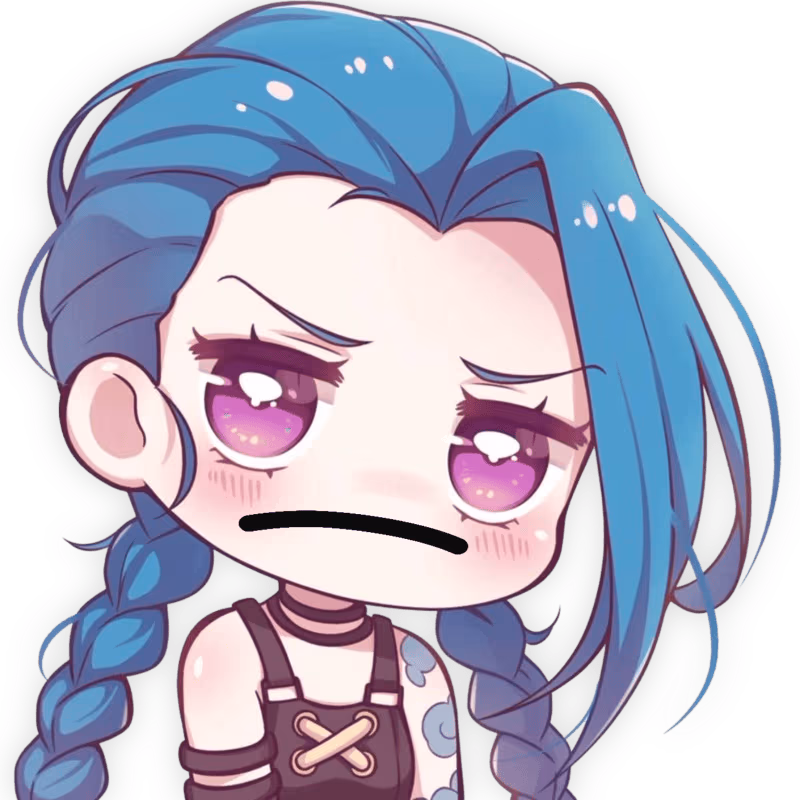 Jinx_Frown emote