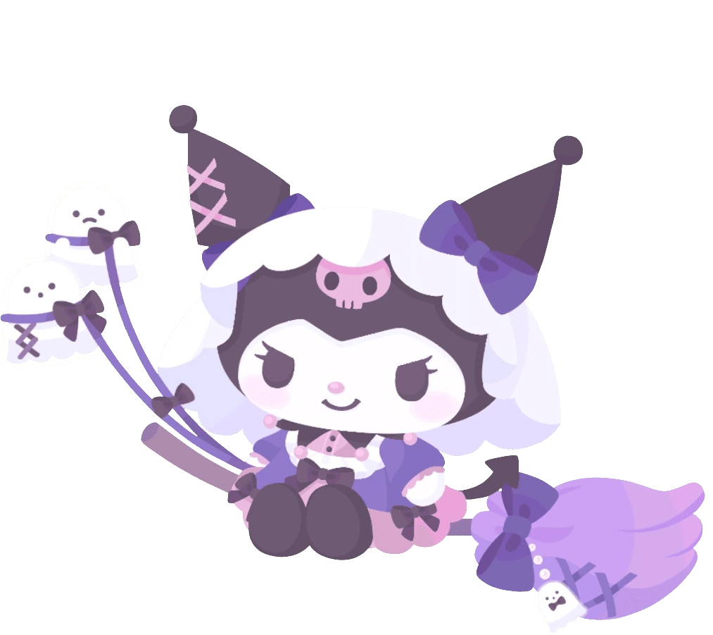 kuromi_witch emote