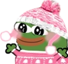 BlushHugBow emote