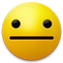 UNIMPRESSED emote