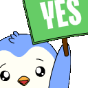 Pengu_yes_sign animated emote