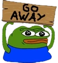 PepeGoAway emote