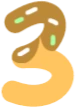 yellow_number_3 emote
