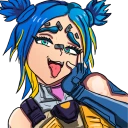 Sexy_Neon_Valorant emote