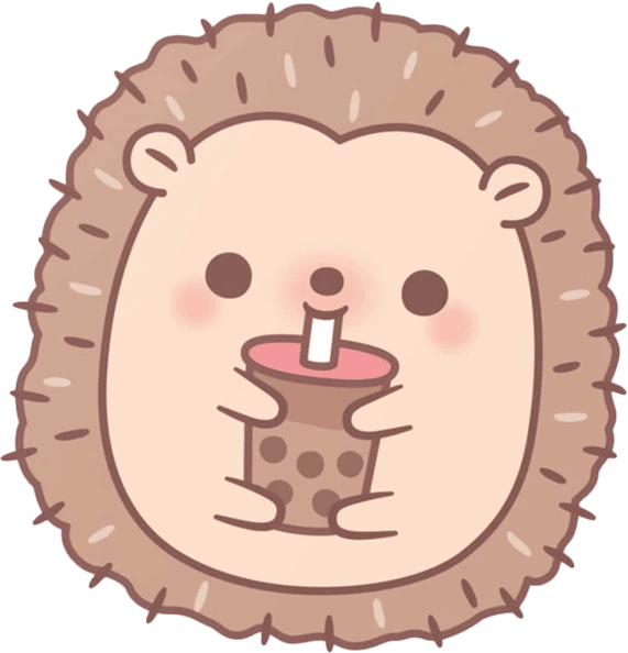 HedgehogDrink emote