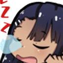 Nagatoro_Sleeping emote